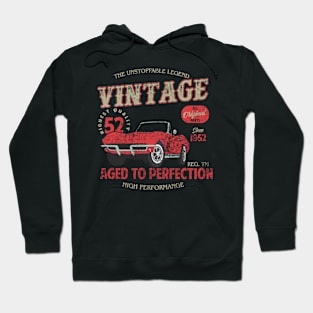 50th Birthday Gift for Men Vintage 1974 Aged to Perfection Vintage Truck - 50th Birthday Hoodie